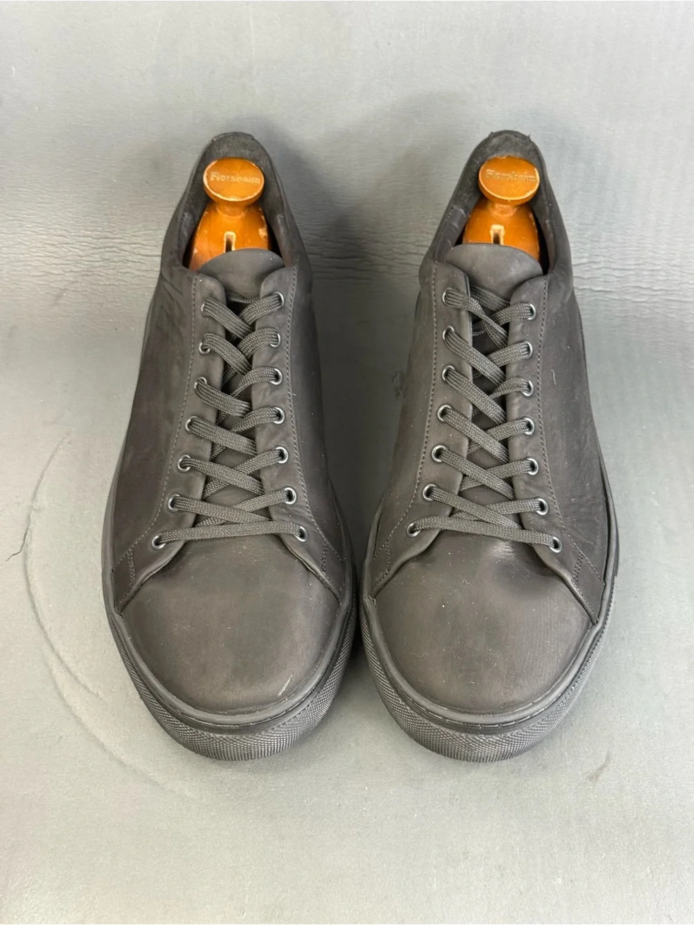 Thursday Boot Company Men's Premier Low Top Sneakers Black Matte size 14
